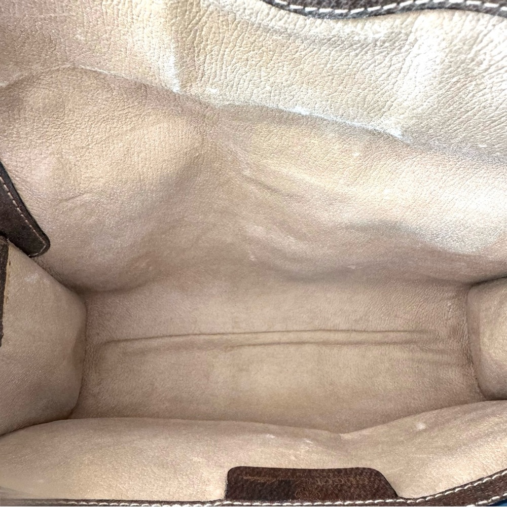 GUCCI GG Supreme Web Sherry Line Clutch Bag - Picture 14 of 15